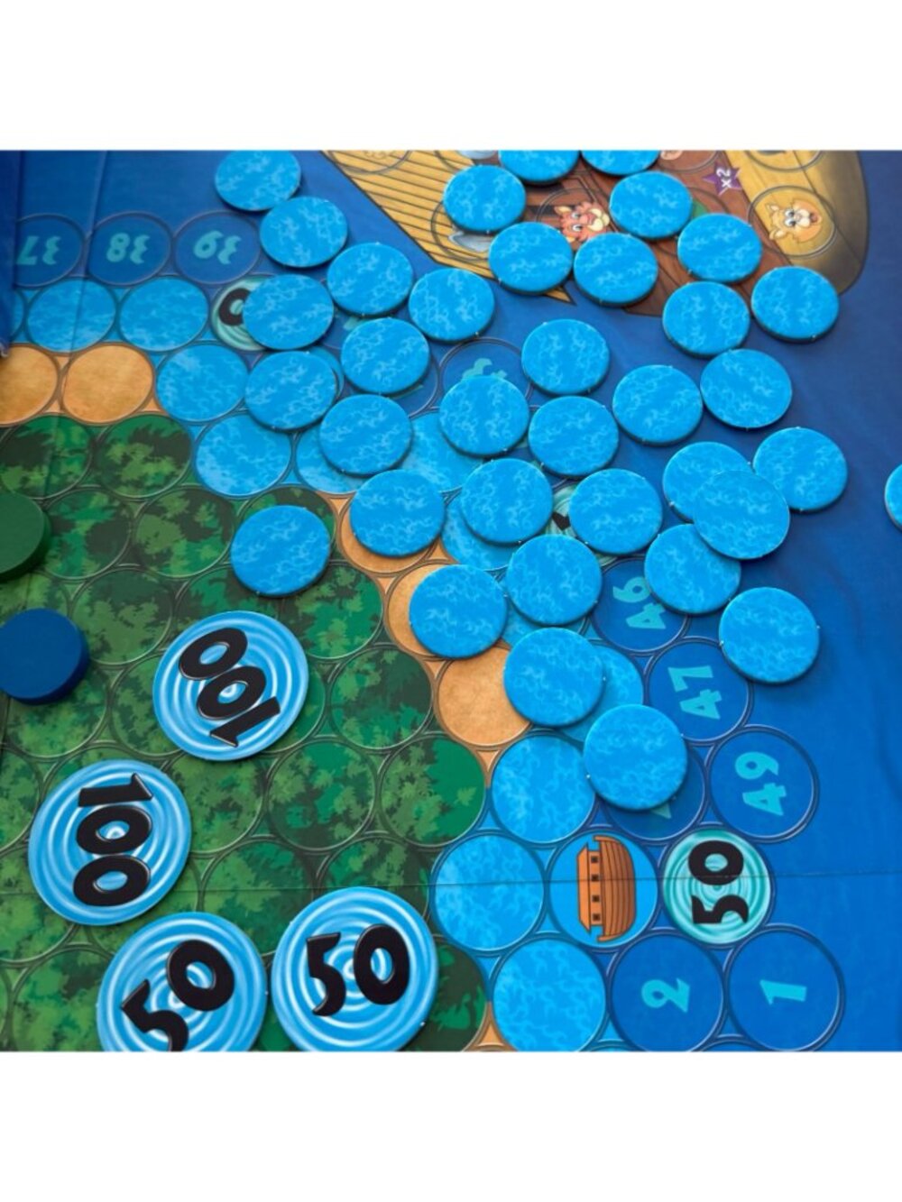 Two By Two Board Game Rob Bartel Family Strategy Game Complete Set Ark Flood - Picture 5 of 10